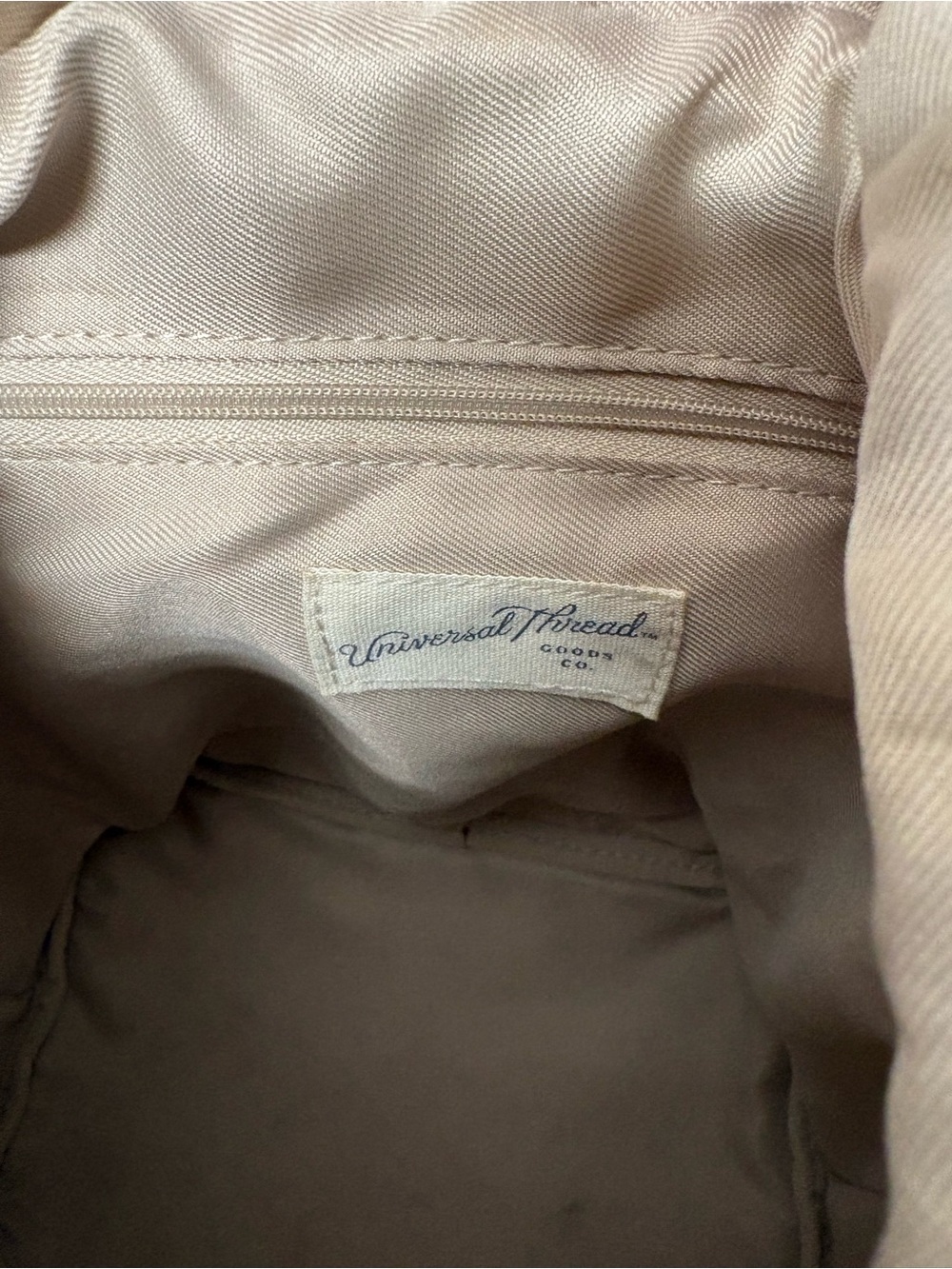 Universal Thread Cream Mini Leather Backpack - Picture 5 of 6